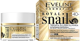 Intensive Anti-Falten Gesichtscreme mit Schneckenschleimextrakt - Eveline Cosmetics Royal Snail 40+ — Bild N1
