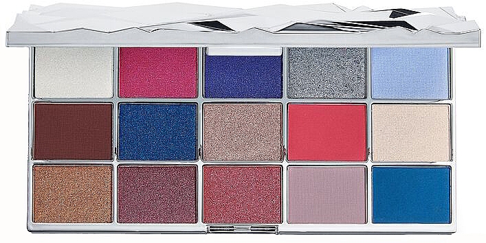 Lidschattenpalette - Makeup Revolution Glass Mirror Eyeshadow Palette — Bild N1