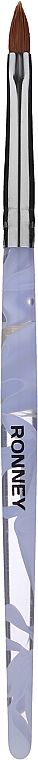 Manikürepinsel RN 00449 blau - Ronney Professional Sculp Brush — Bild N1