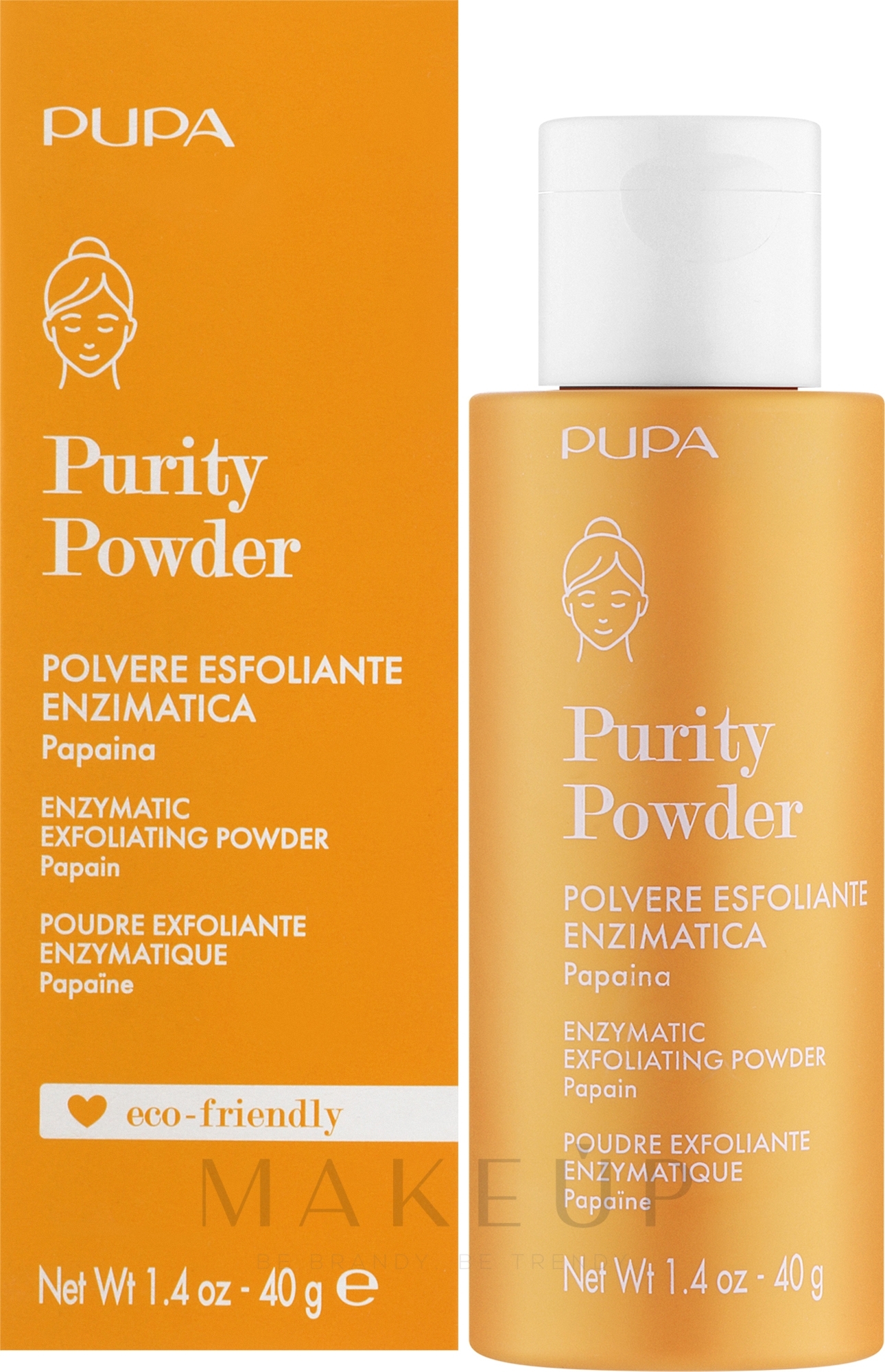 Pupa Purity Powder Enzymatic Exfoliating Powder - Enzym-Gesichtspuder  — Bild 40 g