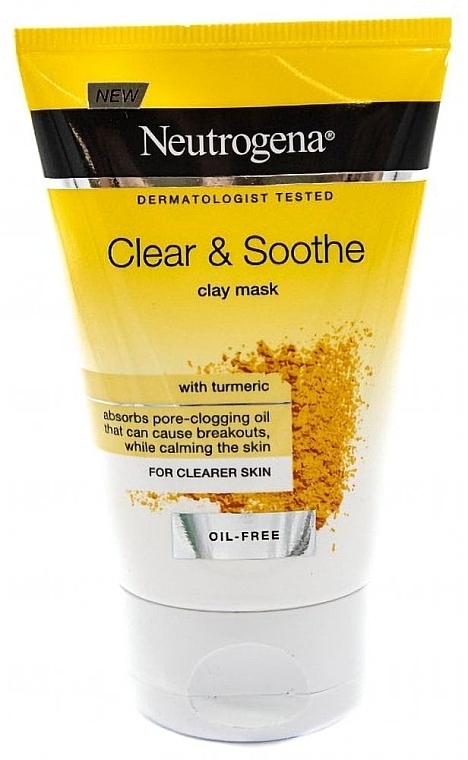 Gesichtsmaske - Neutrogena Clear & Soothe Clay Mask  — Bild N1