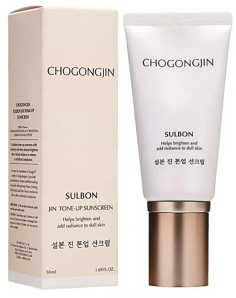 Sonnenschutzcreme - Missha Chogongjin Sulbon Jin Tone Up Sunscreen Cream — Bild N1