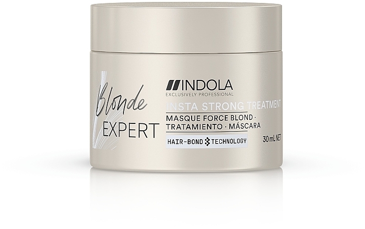 Maske für kalte Blondtöne - Indola Blonde Expert Insta Cool Treatment — Bild N3