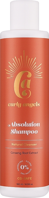 Reinigendes Shampoo für lockiges Haar - Curly Angels Absolution Shampoo  — Bild N1