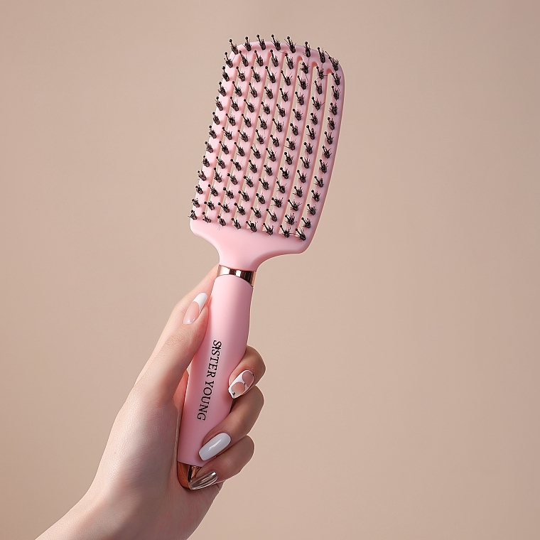Haarbürste Ovia Pink Bv - Sister Young Hair Brush  — Bild N6