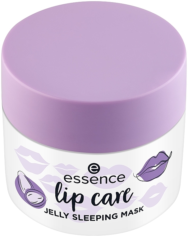 Gelee-Lippenmaske für die Nacht - Essence Lip Care Jelly Sleeping Mask  — Bild N1