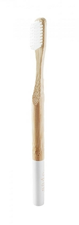 Körperpflegeset - Nudo Nature Made Bamboo Essentials (Wattestäbchen 200St. + Haarkamm 1St. + Nagelbrüste 1St. + Zahnbürste 1St. + Tasche 1St.) — Bild N6
