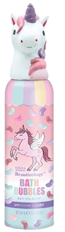 Baby-Badeschaum mit Spielzeug, Einhorn - Baylis & Harding Beauticology Unicorn Candy Bath Bubbles Gift — Bild N1