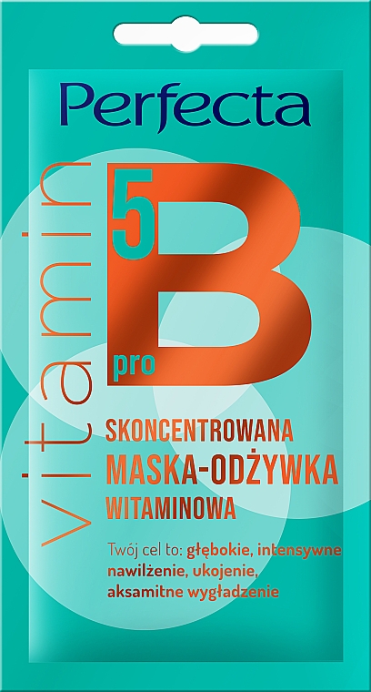 Konzentrierte Gesichtsmaske mit Vitamin B5 - Perfecta Vitamin proB5 — Bild N1