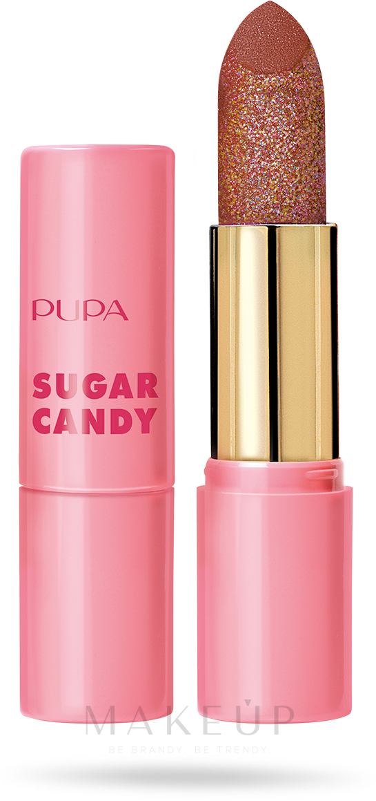 Lippenbalsam - Pupa It's Delicious Sugar Candy Balm — Bild Diamond Carmel