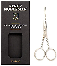 Düfte, Parfümerie und Kosmetik Bart- und Schnurrbartschere - Percy Nobleman Beard & Moustache Scissors