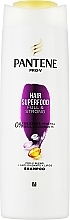 Düfte, Parfümerie und Kosmetik Shampoo mit aktiven Pro-V Nährstoffen für schwaches und dünnes Haar - Pantene Pro-V Superfood Shampoo