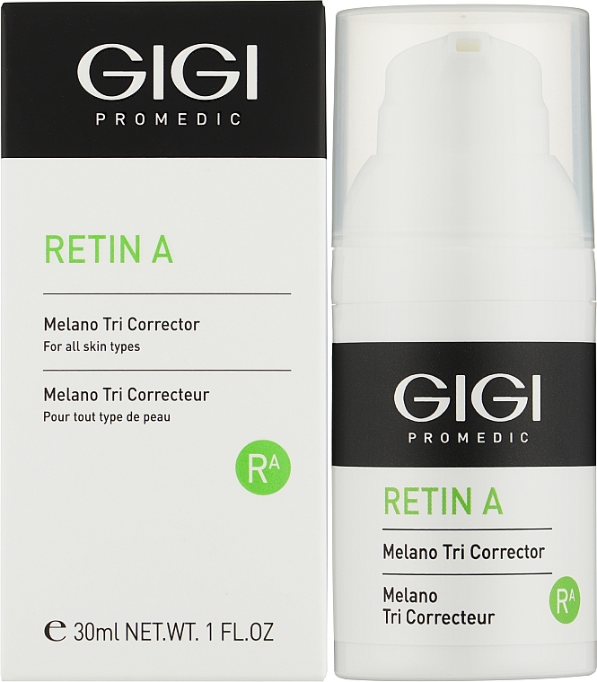 Aufhellende Tagescreme mit Retinol  - Gigi Promedic Retin A Meleno Tri Corrector  — Bild N1