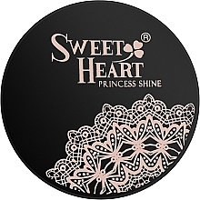 Kompaktpuder mit Spiegel - Sweet Heart Princess Shine — Bild N2
