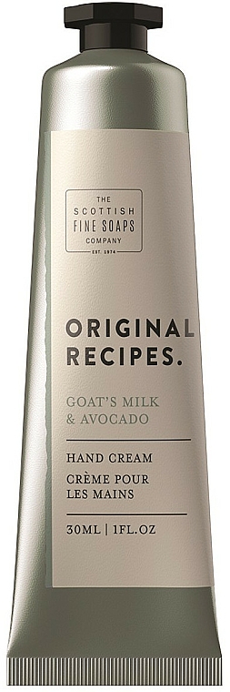 Handcreme Milch & Avocado - Scottish Fine Soaps Original Recipes Goat's Milk & Avocado Hand Cream — Bild N1
