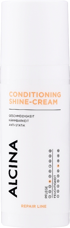 Glanzpflege-Haarcreme - Alcina Hair Care Shine Conditioning Cream — Foto N1