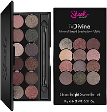 Düfte, Parfümerie und Kosmetik Lidschatten-Palette - Sleek MakeUP i-Divine Mineral Based Eyeshadow Palette