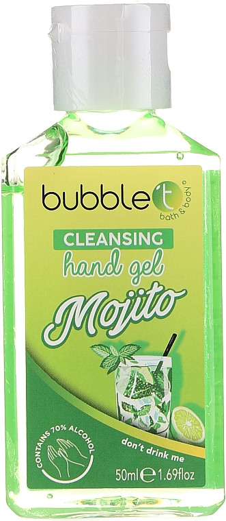 Antibakterielles Handgel Mojito - Bubble T Cleansing Hand Gel — Bild N1