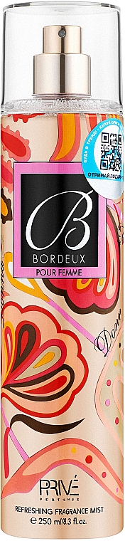 Prive Parfums Bordeux - Körperspray — Bild N1