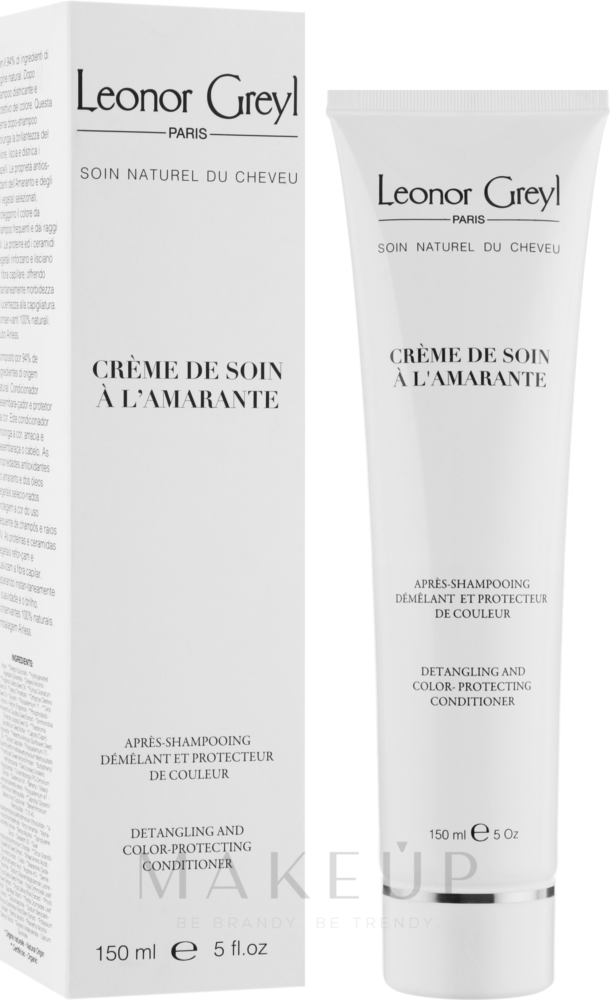 Haarspülung zum Farbschutz - Leonor Greyl Specific Conditioning Masks Creme De Soin A L'amarante — Bild 150 ml