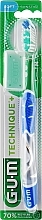 Zahnbürste weich Technique+ blau - G.U.M Soft Regular Toothbrush — Bild N1