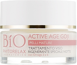 Anti-Aging Gesichtskonzentrat für Männer - Phytorelax Laboratories Active Age Goji Restorative Night Fase Treatment — Bild N2