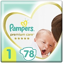 Düfte, Parfümerie und Kosmetik Windeln Pampers Premium Care Newborn (2-5 kg) 78 St. - Pampers