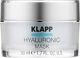 Düfte, Parfümerie und Kosmetik Feuchtigkeitsspendende Gesichtsmaske mit Hyaluronsäure - Klapp Hyaluronic Mask