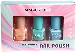 Düfte, Parfümerie und Kosmetik Nagellack-Set - Magic Studio Sweet Pastel 3 Nail Polish Set (nail/polish/3x6ml)