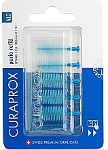 Düfte, Parfümerie und Kosmetik Interdentalzahnbürsten-Set Perio Refill blau - Curaprox CPS 410Perio Refill