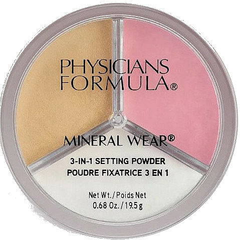 3in1 Fixierender Puder für das Gesicht - Physicians Formula Mineral Wear 3-In-1 Setting Powder — Bild N1