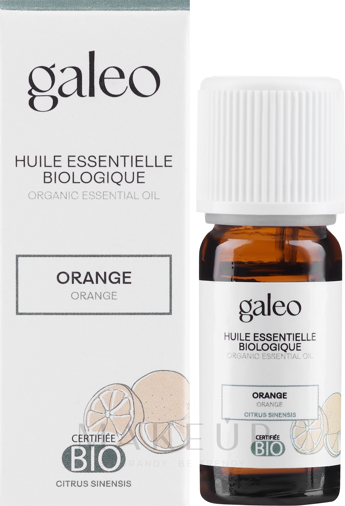 Bio ätherisches Orangenöl - Galeo Organic Essential Oil Orange — Bild 10 ml