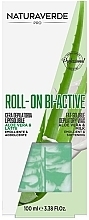 Düfte, Parfümerie und Kosmetik Breiter Roll-on-Wachsapplikator für den Körper - Naturaverde Pro Roll-On Bi-Active With Aloe Vera And Milk 