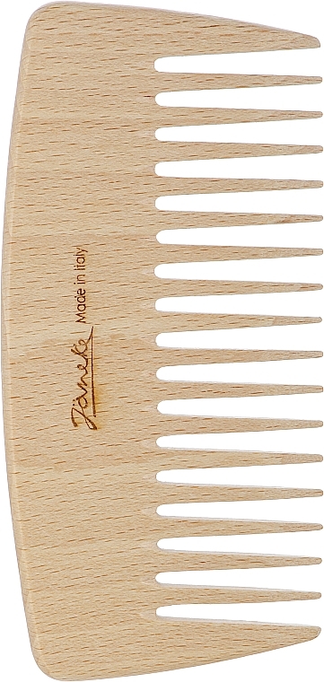Haarkamm LG362N 13.8x6.5 cm aus Buchenholz - Janeke Beech Wide-Teeth Styling Comb — Bild N1
