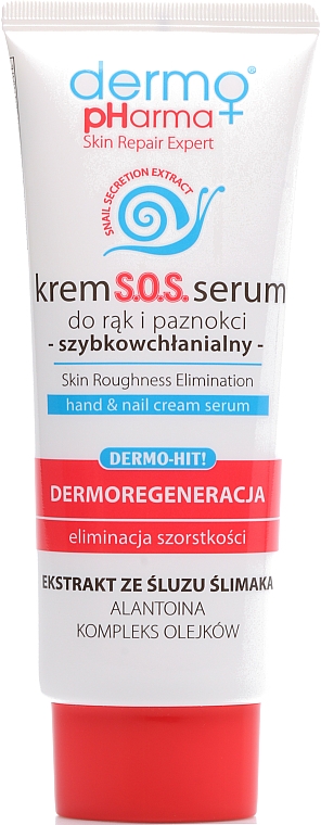 Creme-Serum für Hände und Nägel - Dermo Pharma Skin Roughness Elimination Cream-Serum For Hands & Nails