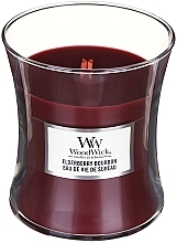 Duftkerze mit Bourbon-, Frucht- und Holzduft - Woodwick Ellipse Elderberry Bourbon — Bild N3