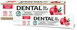 Düfte, Parfümerie und Kosmetik Zahnpasta mit Granatapfelextrakt - Dental Bio Vital Natural Protection Toothpaste