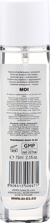 Bi-Es Moi - Parfümiertes Körperspray — Bild N2