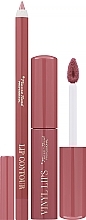 Düfte, Parfümerie und Kosmetik Lippen-Make-up-Set - Pierre Rene Lip Kit (Lippenkonturenstift 1.4g + Lippenstift 8ml) 