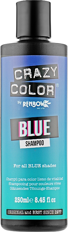 Tönungsshampoo für alle Blautöne - Crazy Color Vibrant Blue Shampoo — Bild N1