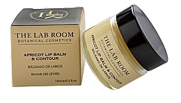 Lippenbalsam mit Aprikosenextrakt - The Lab Room Apricot Lip Balm & Contour  — Bild N2