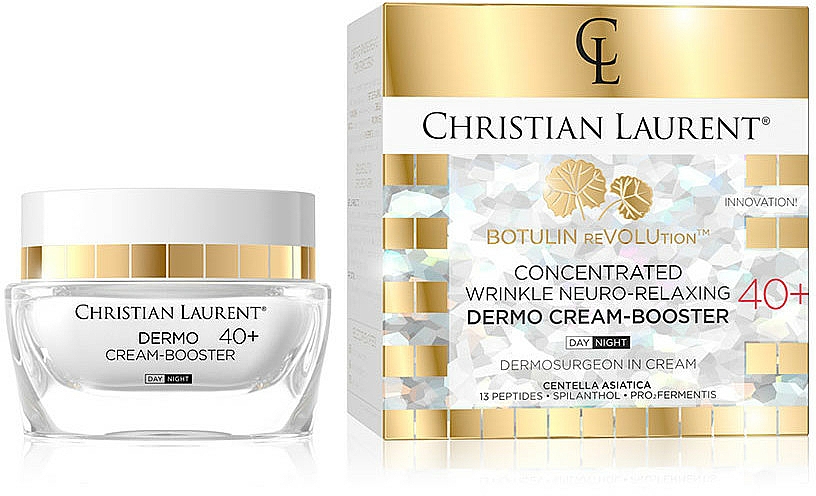 Konzentrierter und entspannender Anti-Falten Gesichtscreme-Booster 40+ - Christian Laurent Botulin Revolution Concentrated Dermo Cream-Booster — Bild N1