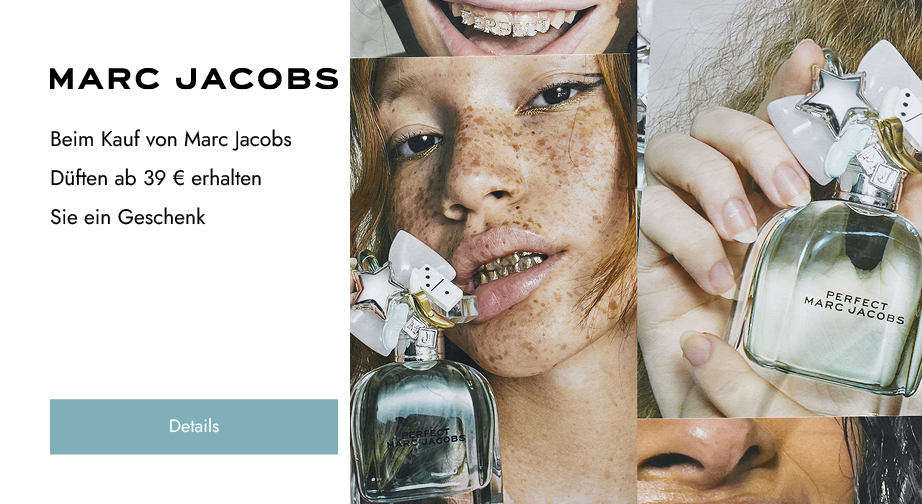 Beim Kauf von Marc Jacobs Düften ab 39 € erhalten Sie eine Miniatur des Parfums Marc Jacobs Daisy Wild