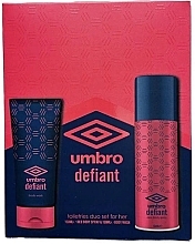 Pflegeset für Männer - Umbro Defiant (Duschgel 150ml + Deodorant 150ml) — Bild N1