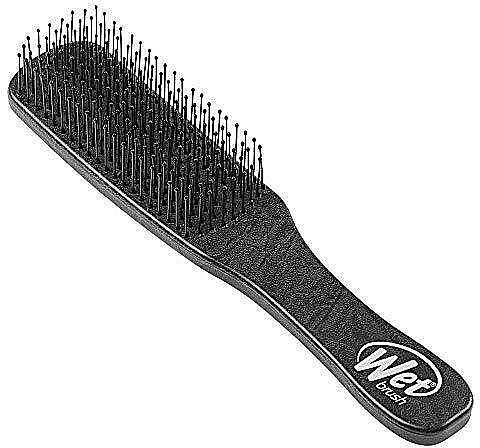 Herrenkamm für wirres Haar - Wet Brush Mens Detangler Black Leather — Bild N1