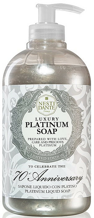 Luxuriöse Flüssigseife mit Platin - Nesti Dante Luxury Platinum Soap — Bild N2
