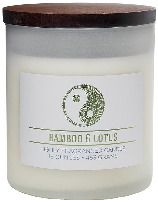 Duftkerze mit zwei Dochten - Colonial Candle Bamboo Lotus — Bild N2