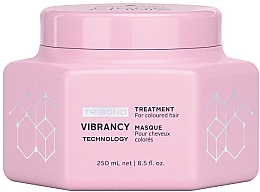 Haarmaske für coloriertes Haar mit Milchsäure und Zitronensäure - Schwarzkopf Professional Fibre Clinix Vibrancy Treatment — Bild N1