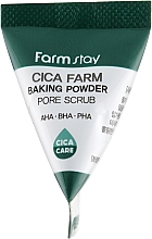 Gesichtspeeling mit Centella - FarmStay Cica Farm Baking Powder Pore Scrub — Bild N4