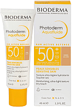 Getöntes Sonnenschutzfluid für das Gesicht SPF 50+ - Bioderma Photoderm Max Spf 50+ Ultra-Fluide Teinte — Foto N3